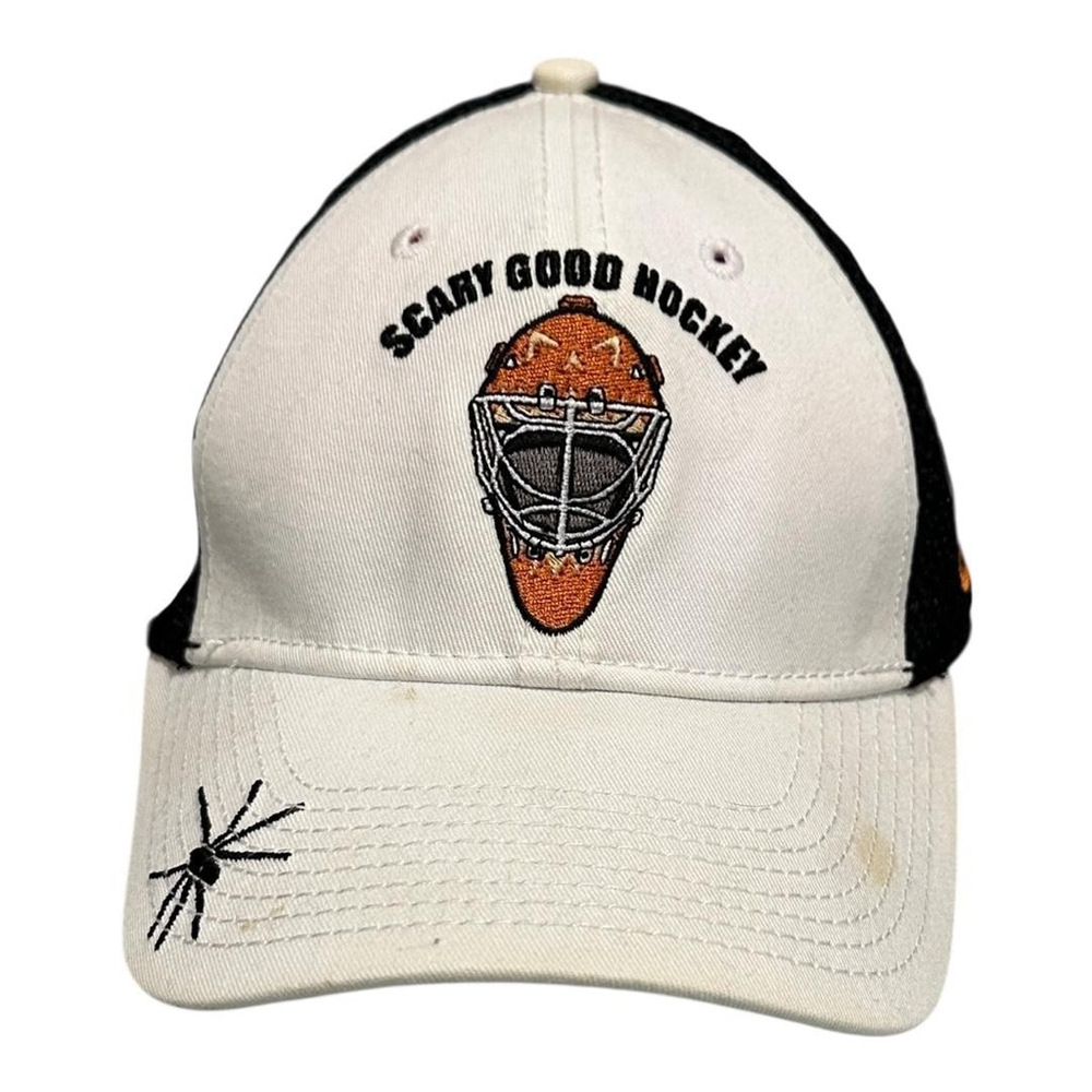 New Era Scary Good Hockey Hat Cap Strap Back Womens One Size White HOCKtoberfest